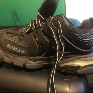 Balenciaga prototype Athletic Men's Black LED Sneakers